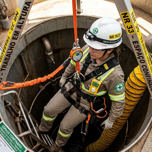 Curso de NR33 Espaço Confinado, Curso de Nr 33
